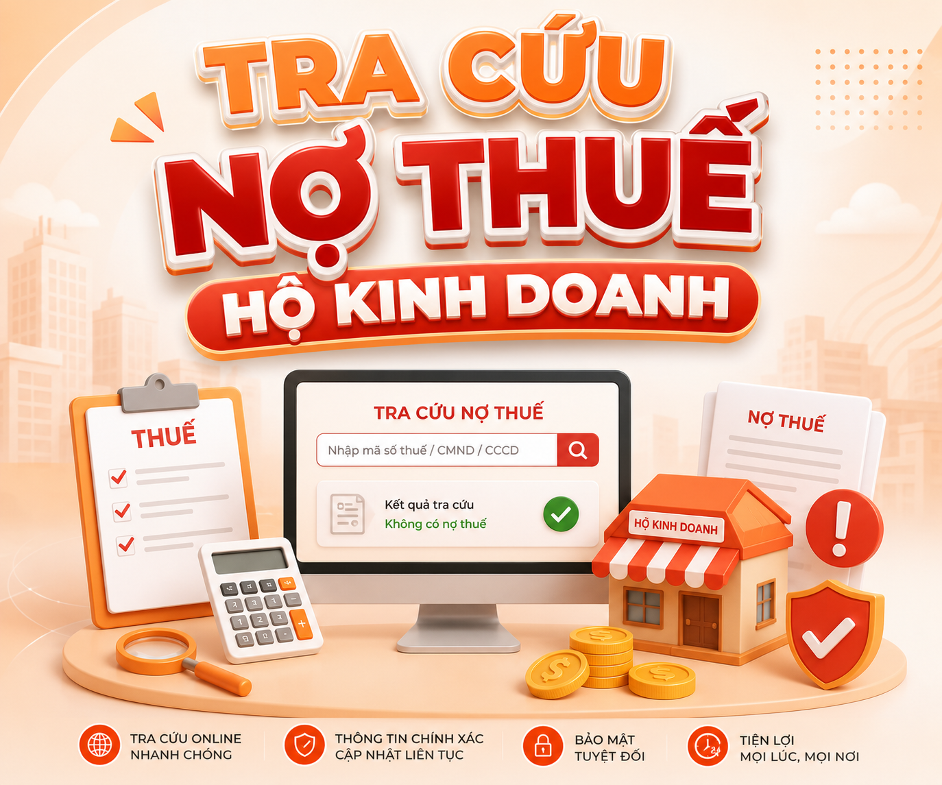 HƯỚNG DẪN 3 CÁCH TRA CỨU NỢ THUẾ HỘ KINH DOANH ONLINE NHANH VÀ CHÍNH XÁC NHẤT